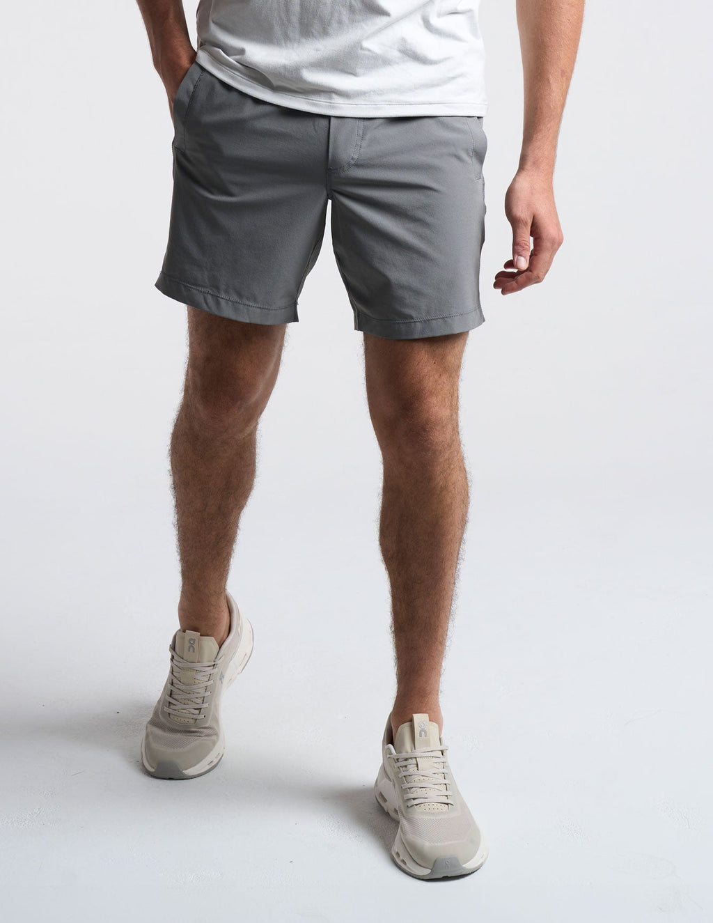 Gym Shorts 2.0 - Gray (The Gray Area 51s)